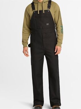 Timberland PRO Men's Black Work Overalls